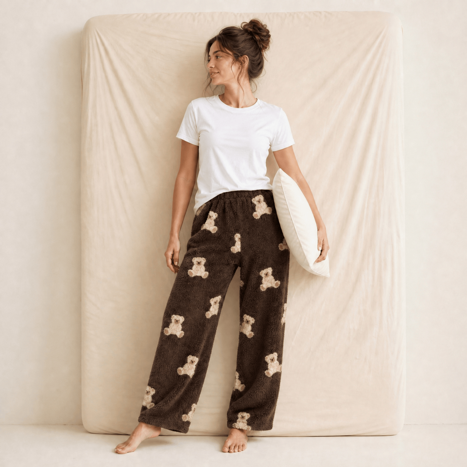 Pantalon Femme Hiver Ours