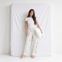 Pantalon Gaze De Coton Femme