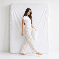 Pantalon Gaze De Coton Femme