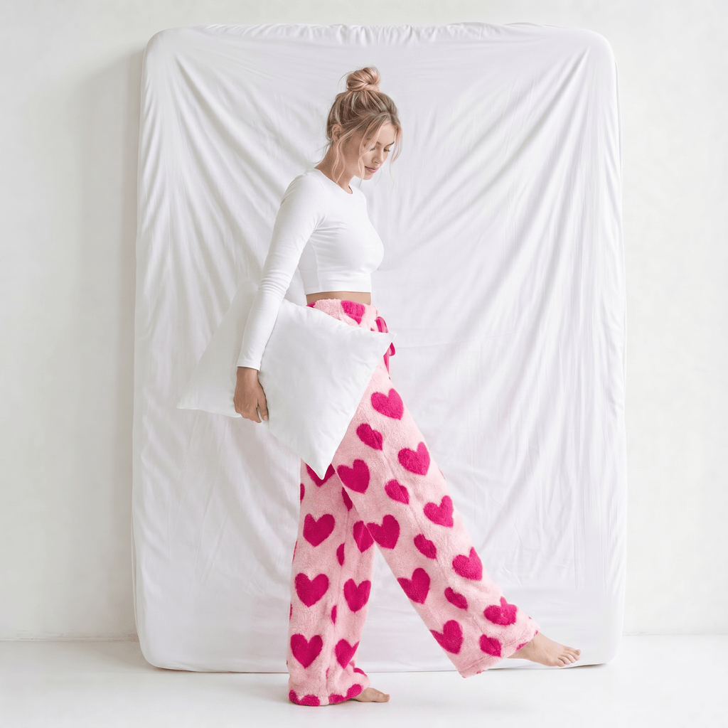 Pantalon Large Femme Chaud