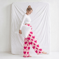 Pantalon Large Femme Chaud