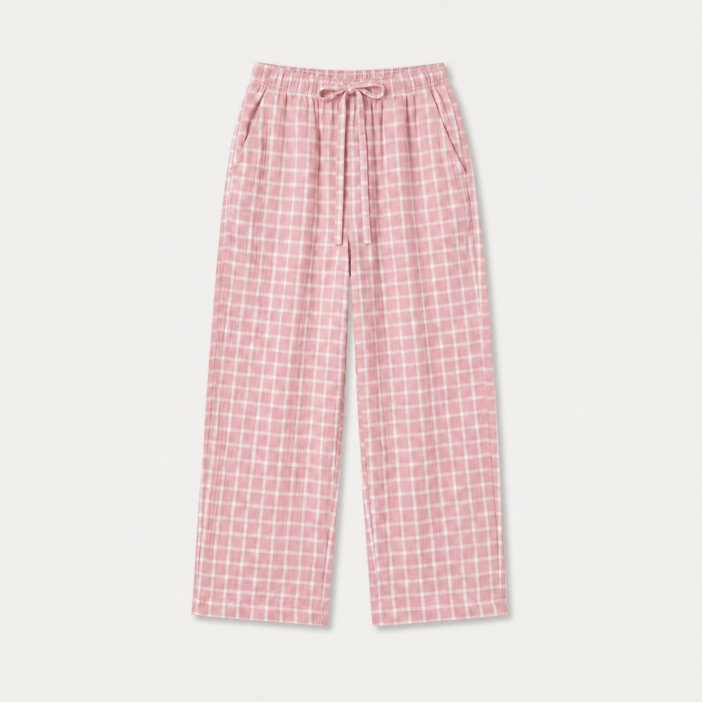 Pantalon Pyjama Carreaux Coton Léger