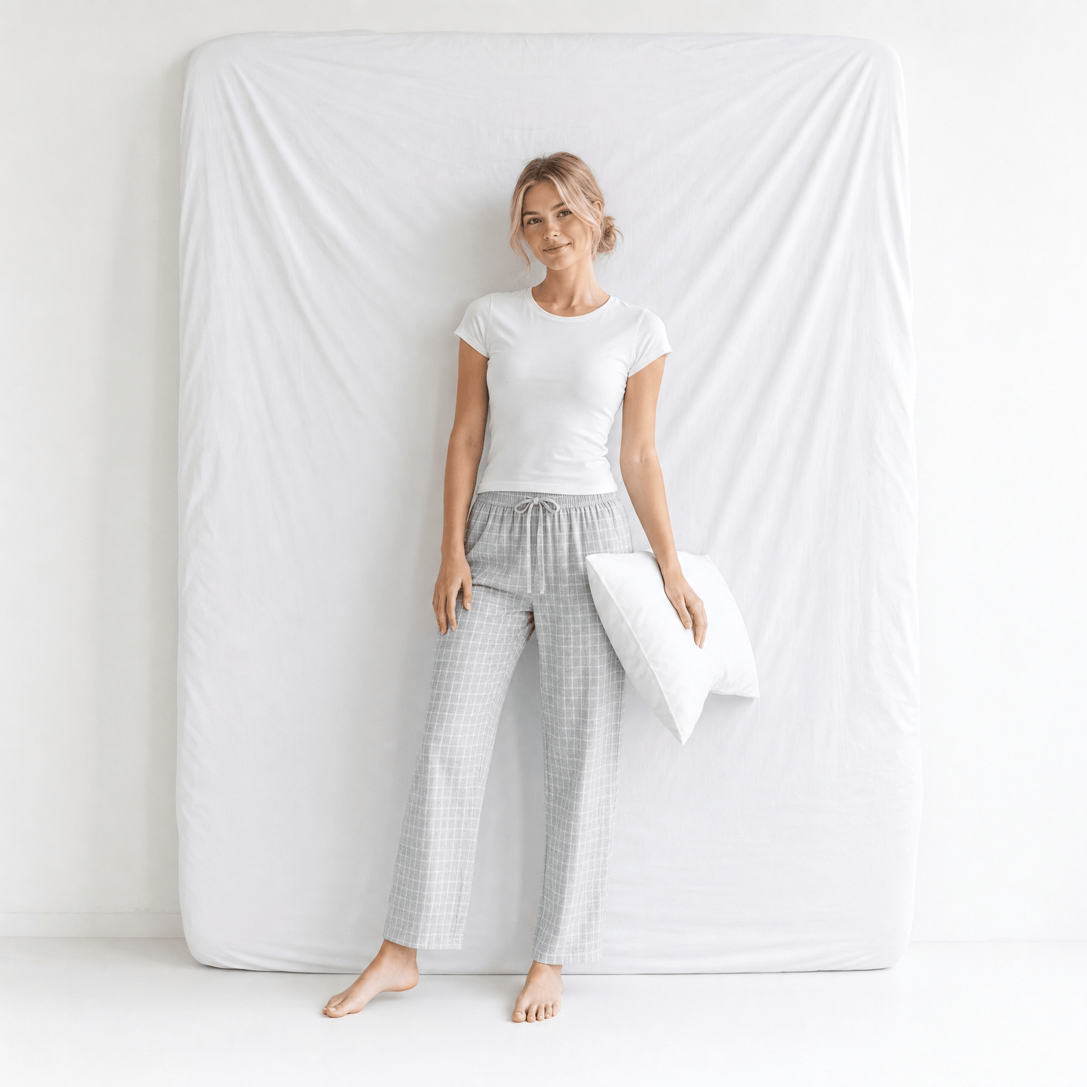 Pantalon Pyjama Coupe Droite