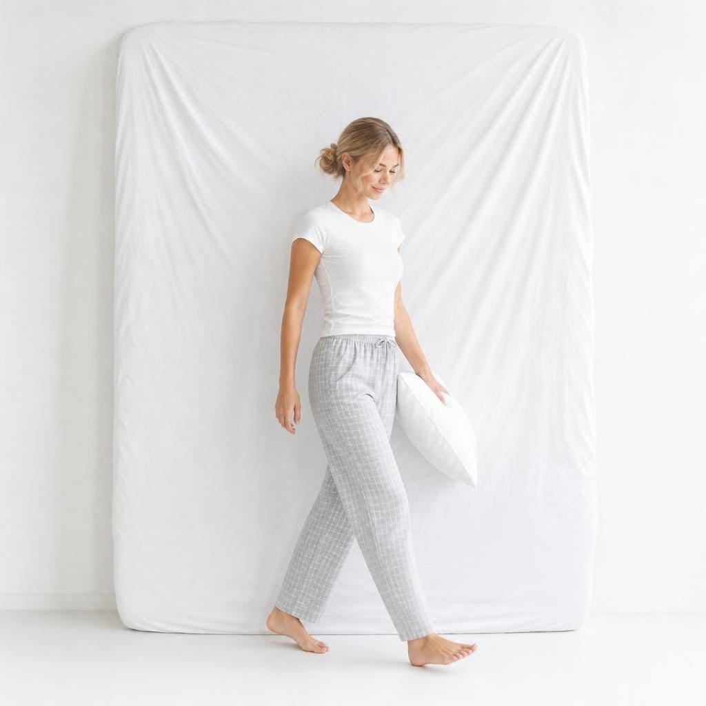 Pantalon Pyjama Coupe Droite