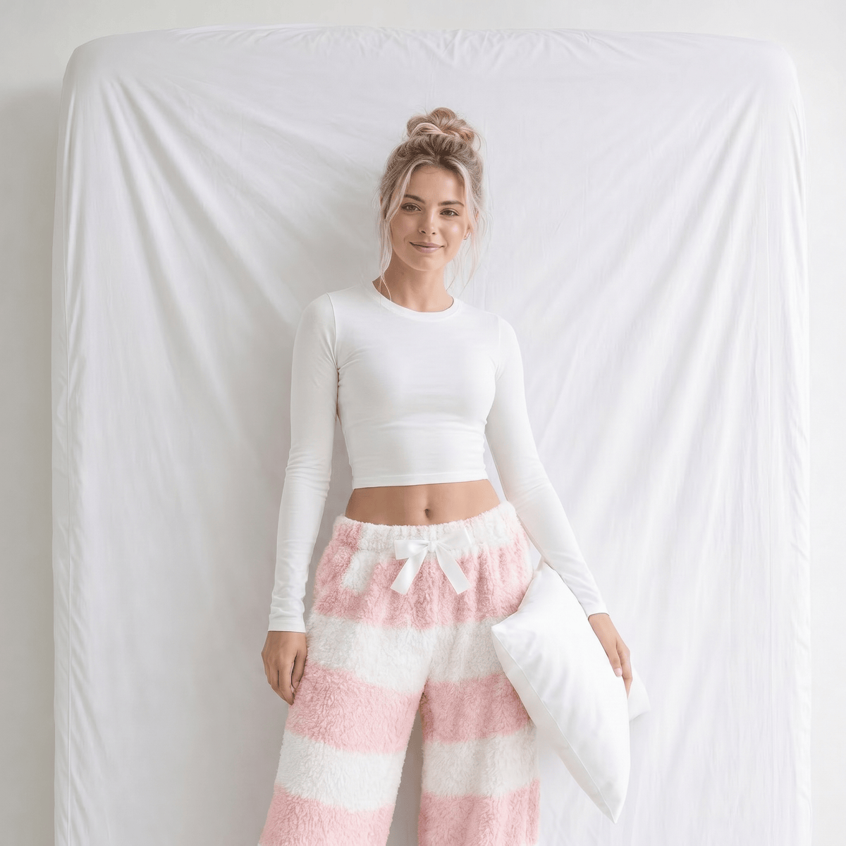 Pantalon Pyjama Femme Carreaux Hiver