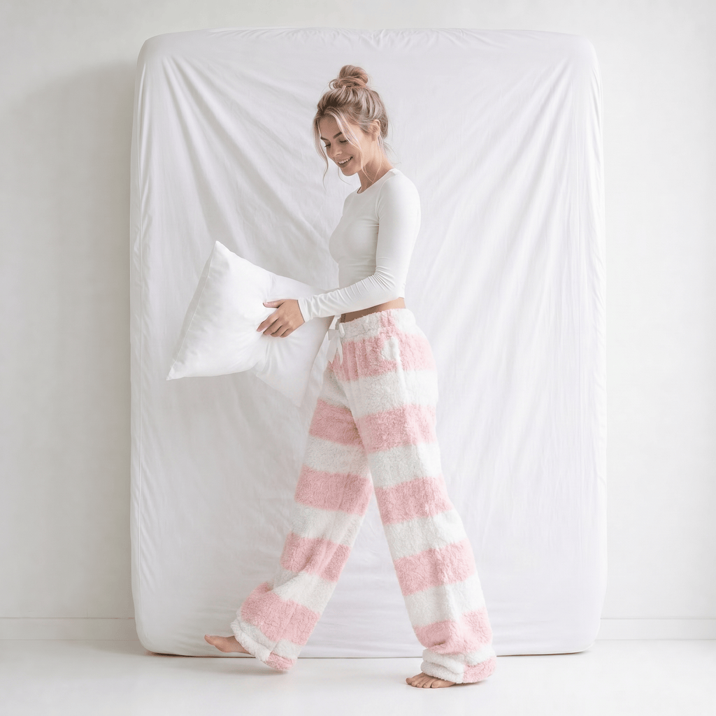 Pantalon Pyjama Femme Carreaux Hiver