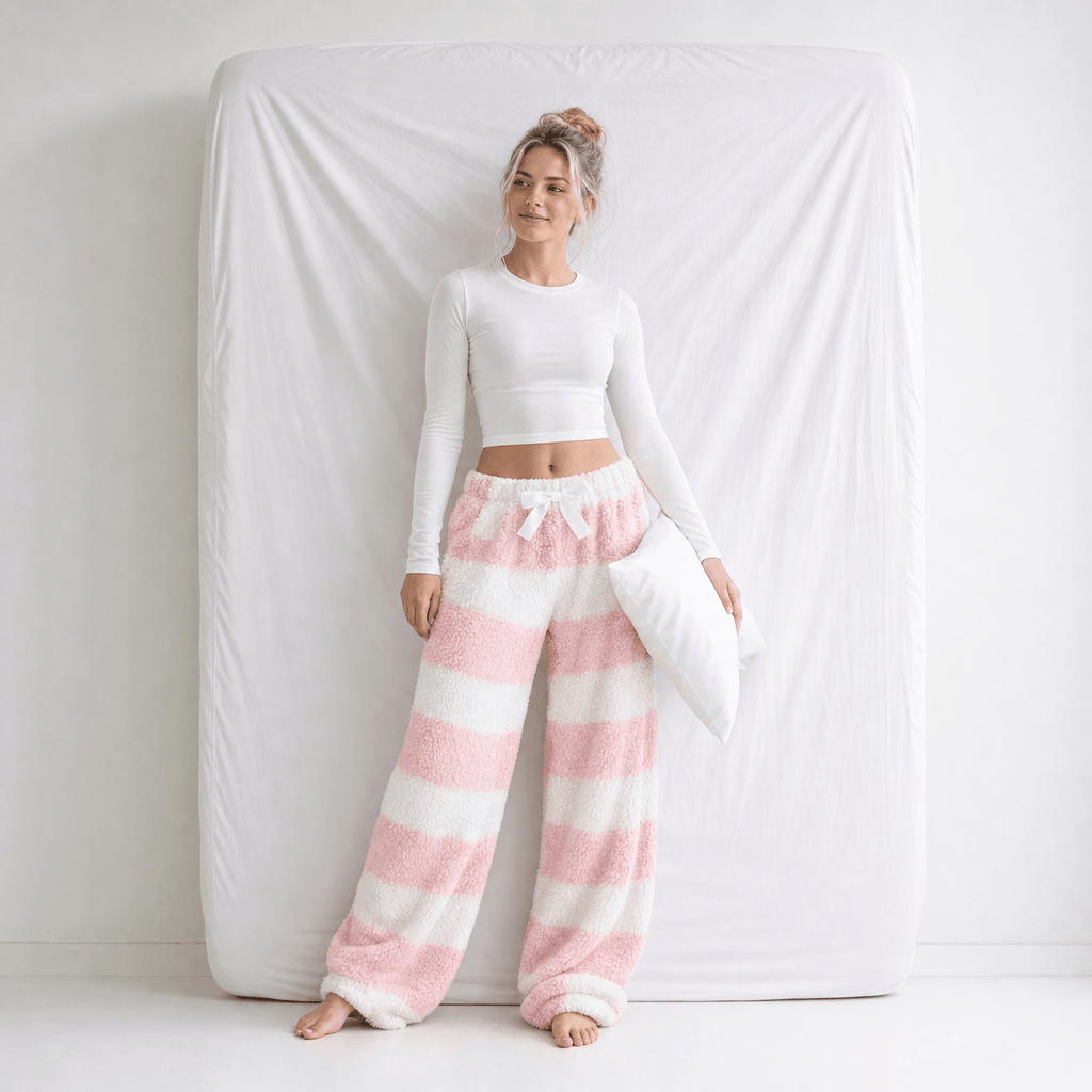 Pantalon Pyjama Femme Carreaux Hiver