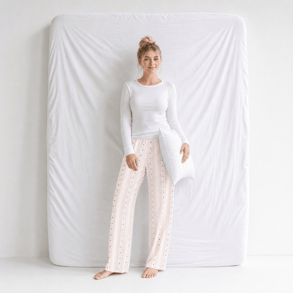 Pantalon Pyjama Femme Coton Motifs Colorés
