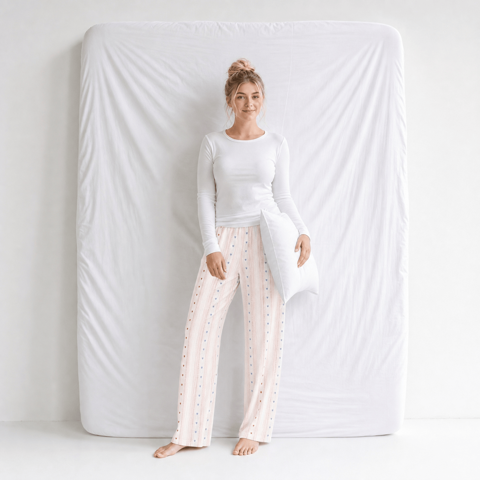 Pantalon Pyjama Femme Coton Motifs Colorés