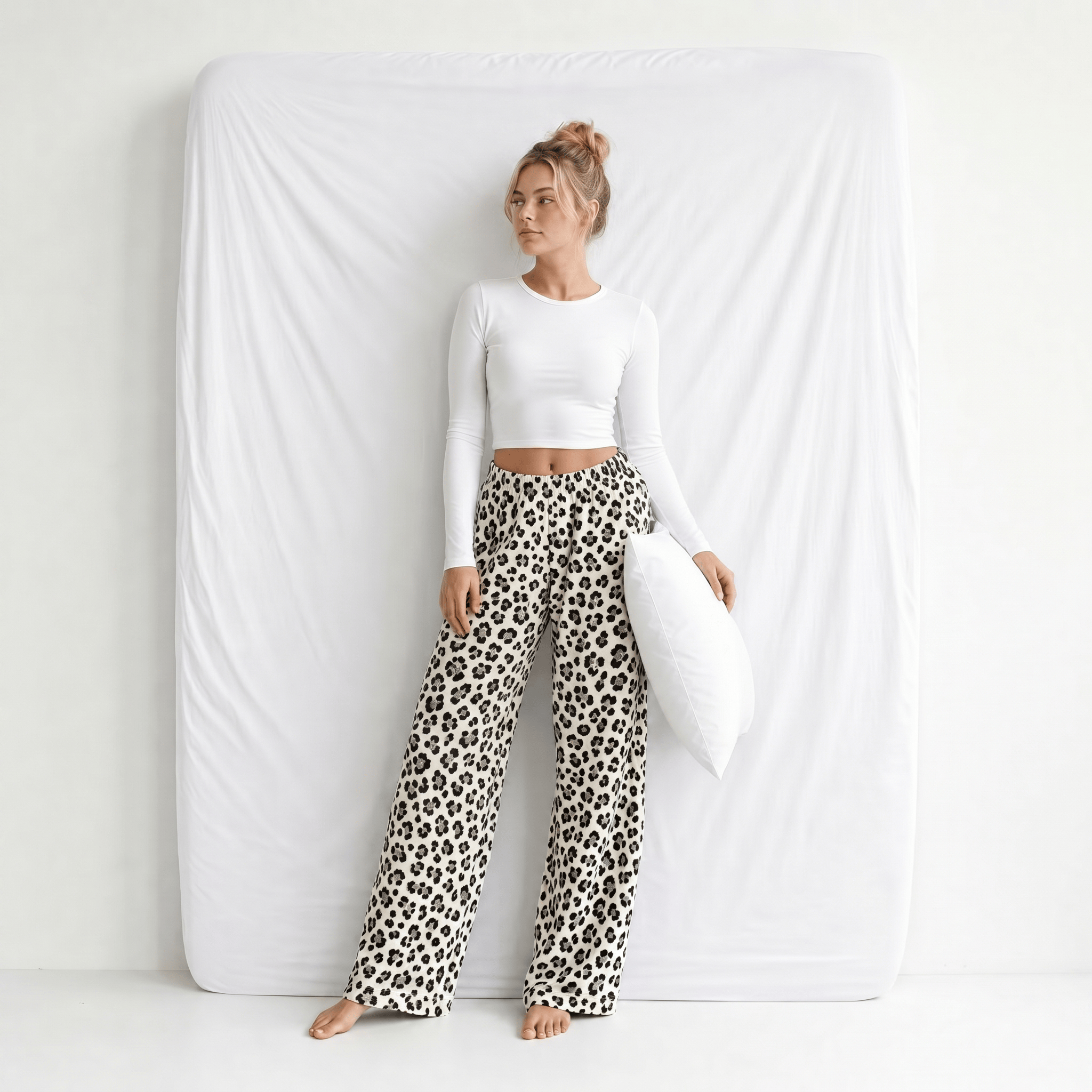Pantalon Pyjama Femme Flanelle