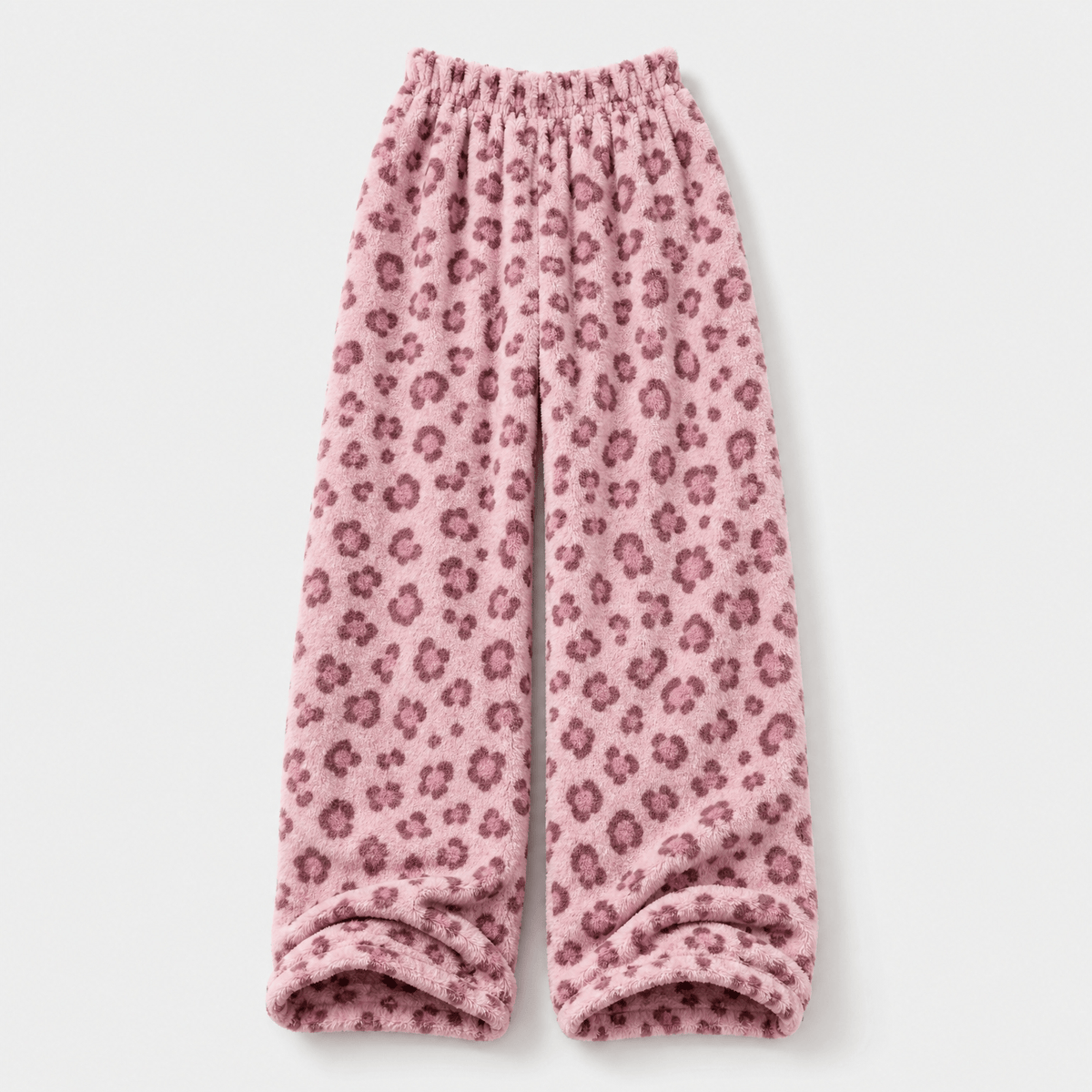 Pantalon Pyjama Flanelle Femme Rose