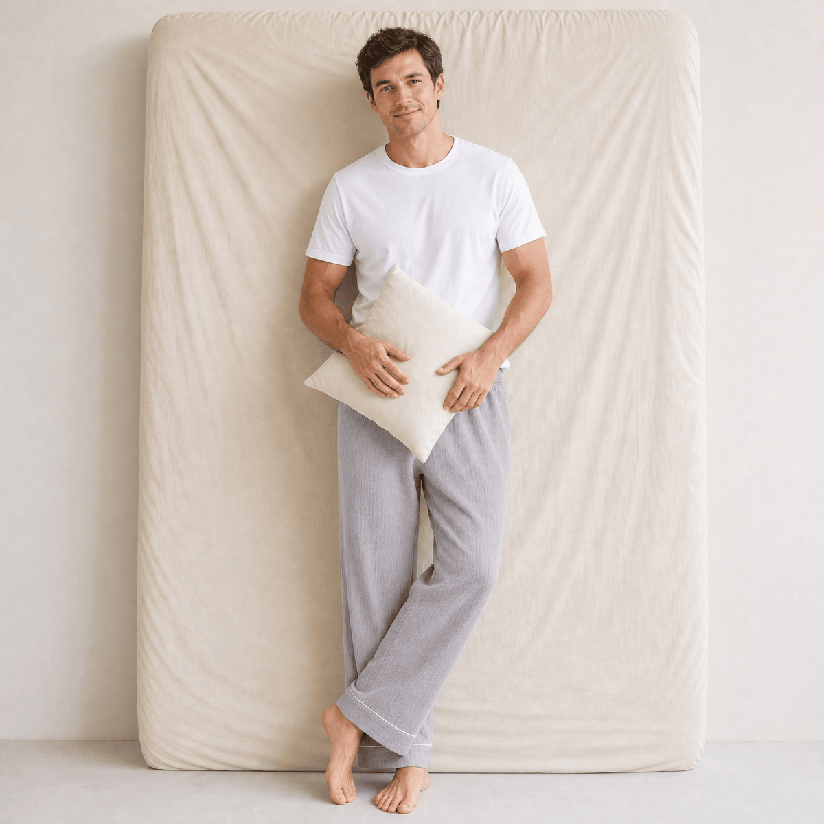 Pantalon Pyjama Homme Coton Léger