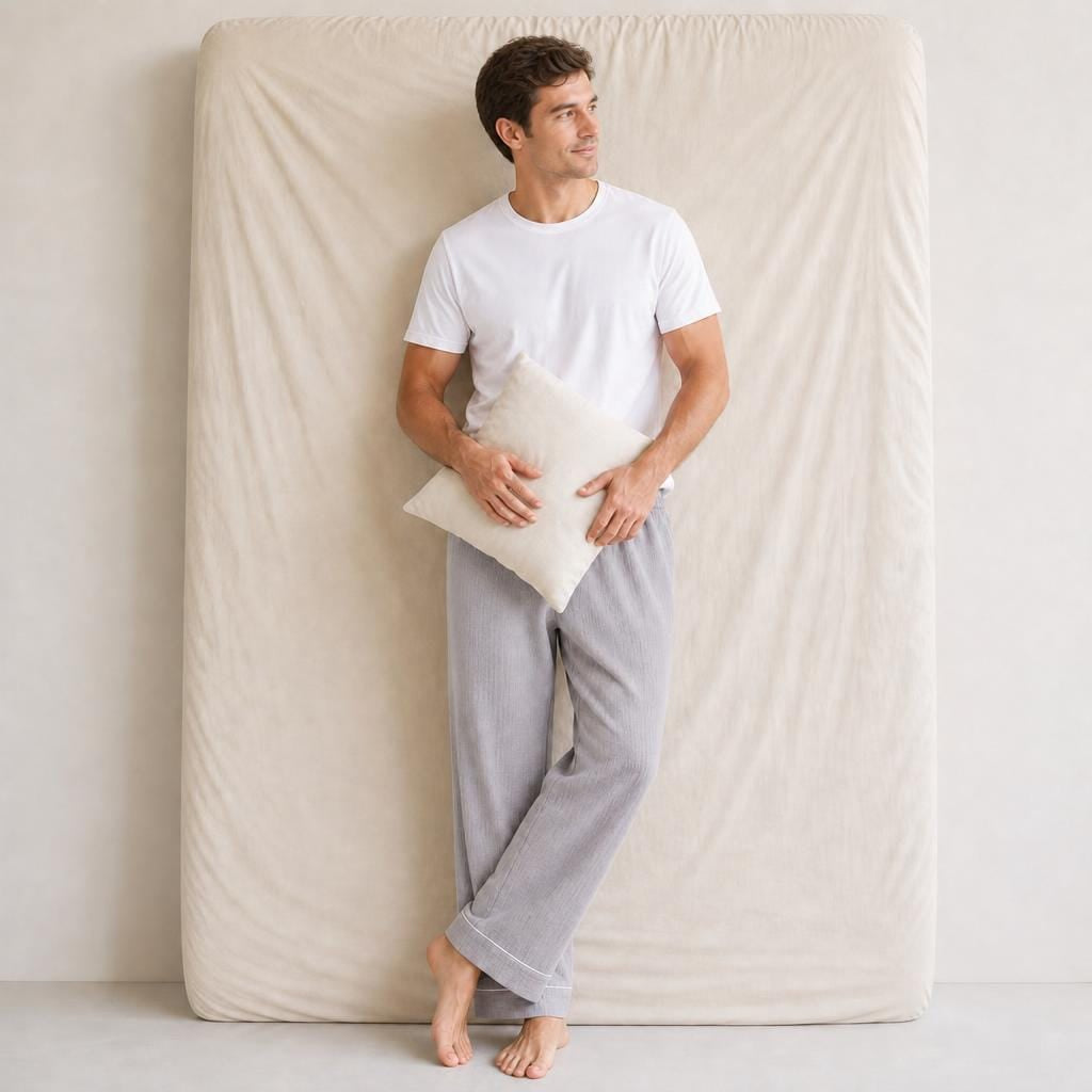 Pantalon Pyjama Homme Coton Léger