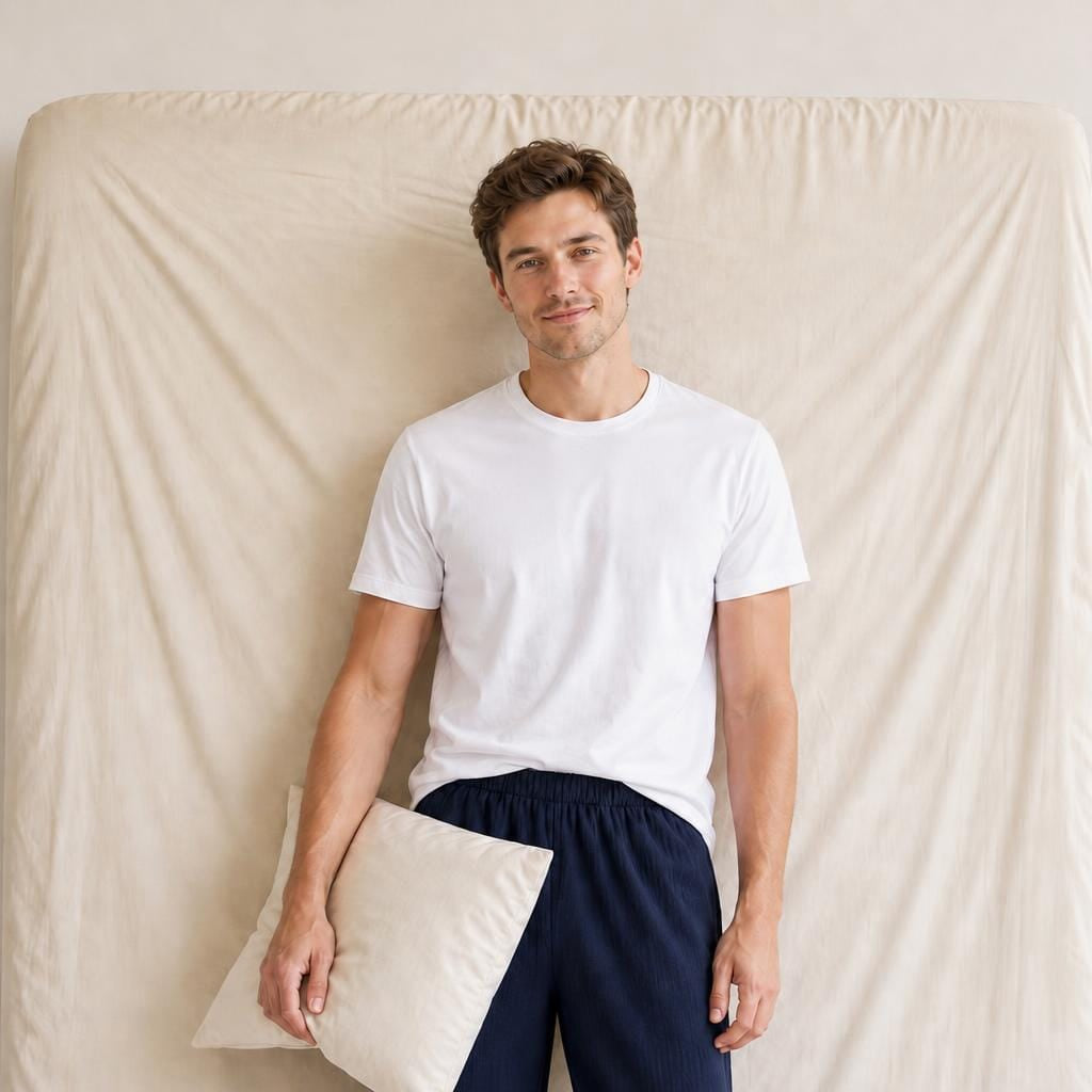 Pantalon Pyjama Homme Coupe Droite