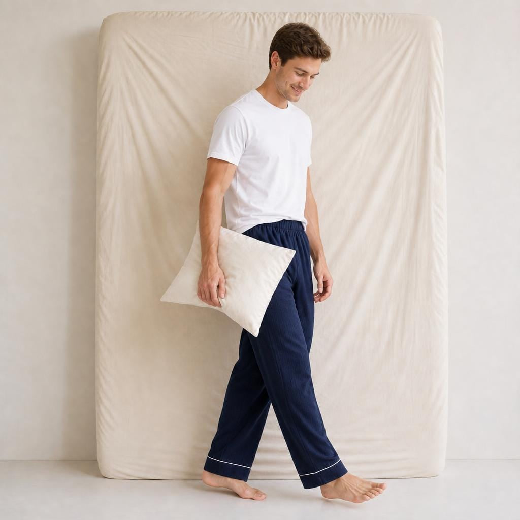 Pantalon Pyjama Homme Coupe Droite
