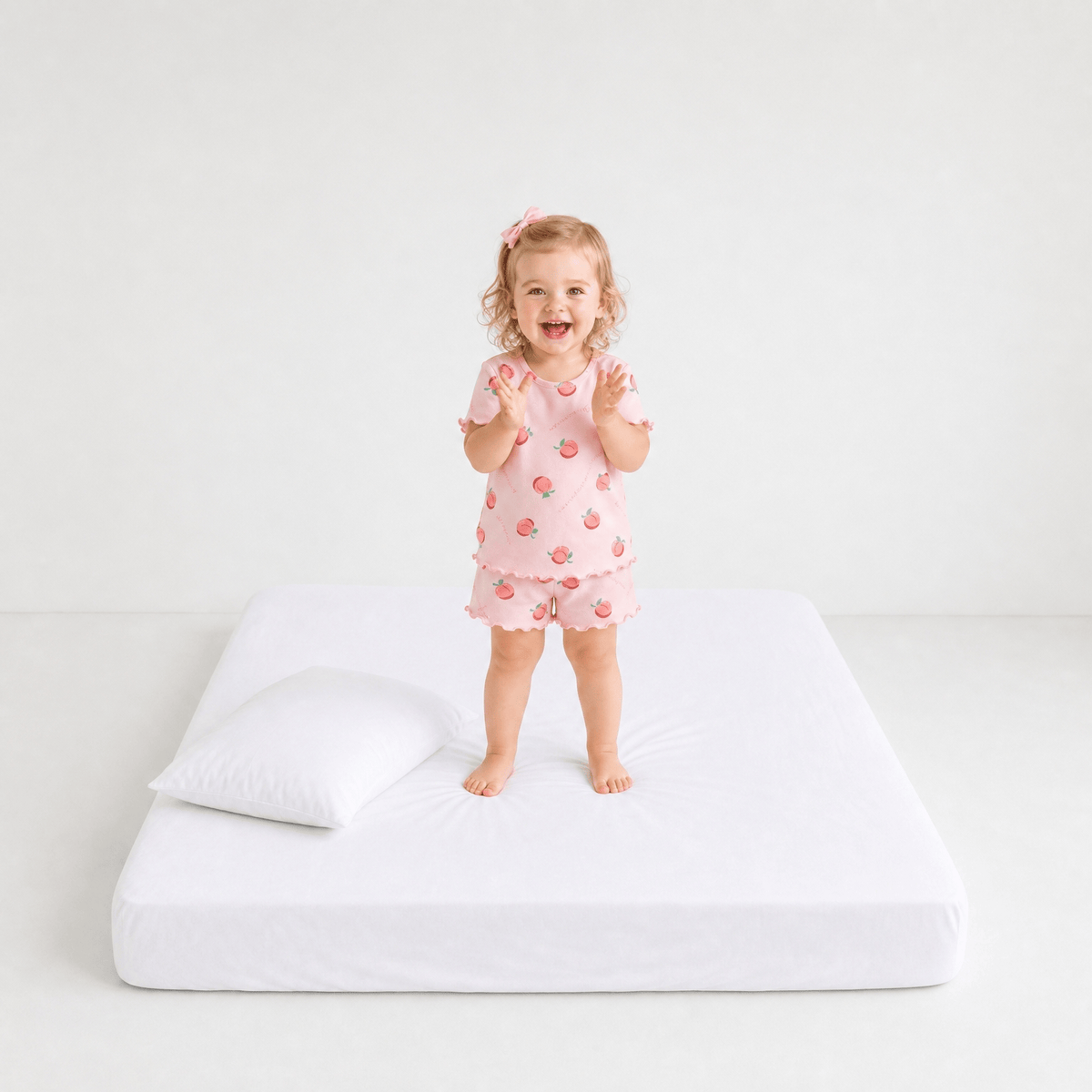 Pyjama Bébé Fille Rose