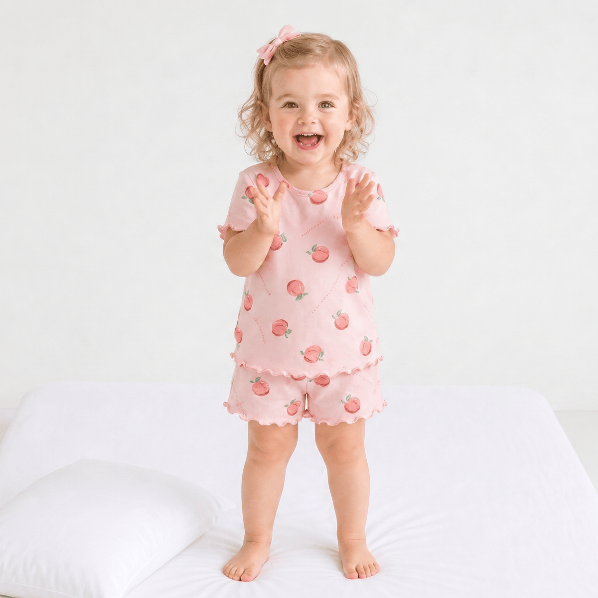 Pyjama Bébé Fille Rose