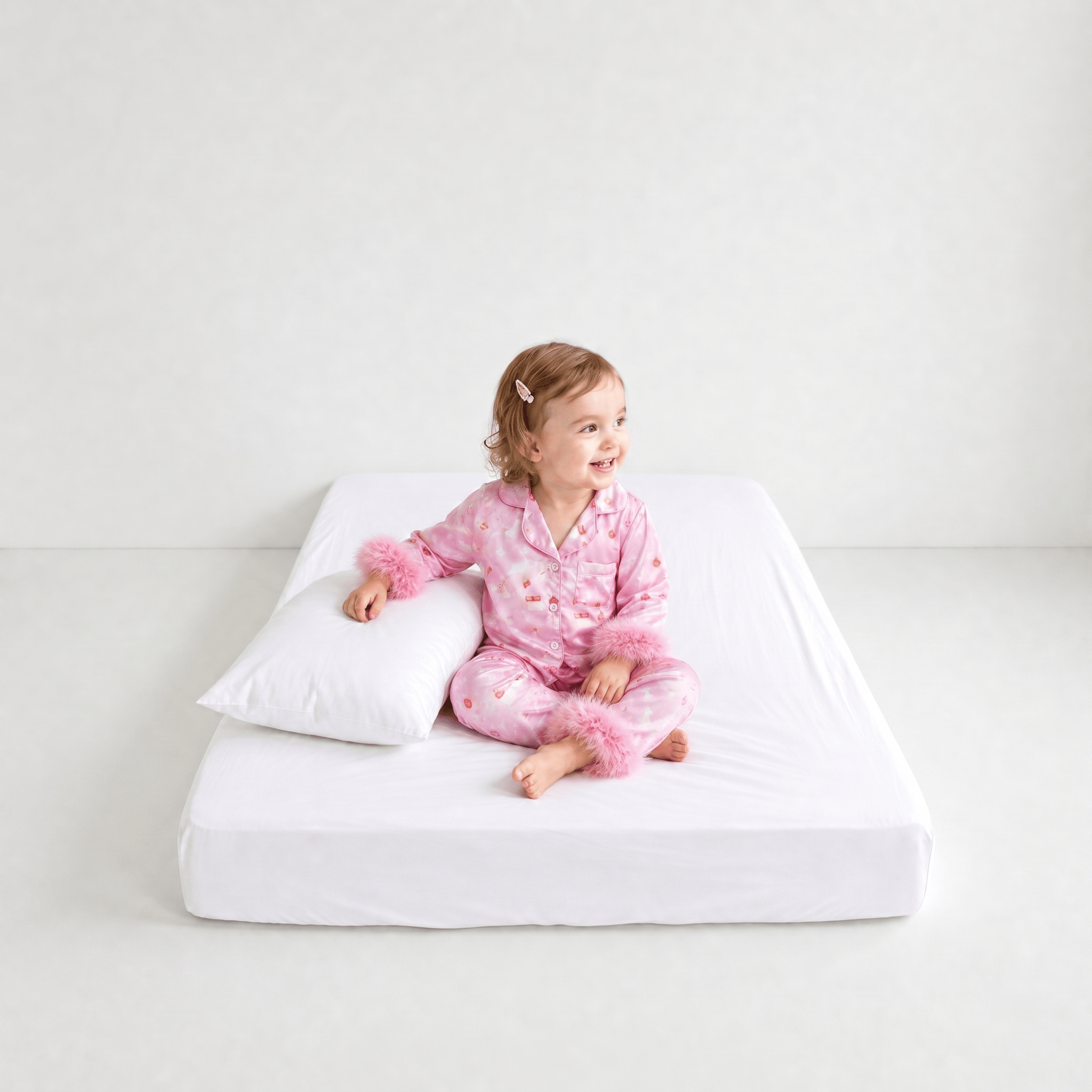 Pyjama Bébé Noël Rose