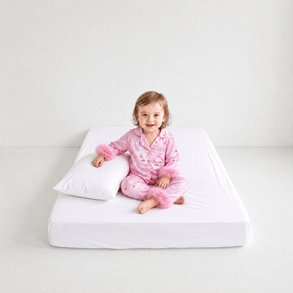 Pyjama Bébé Noël Rose