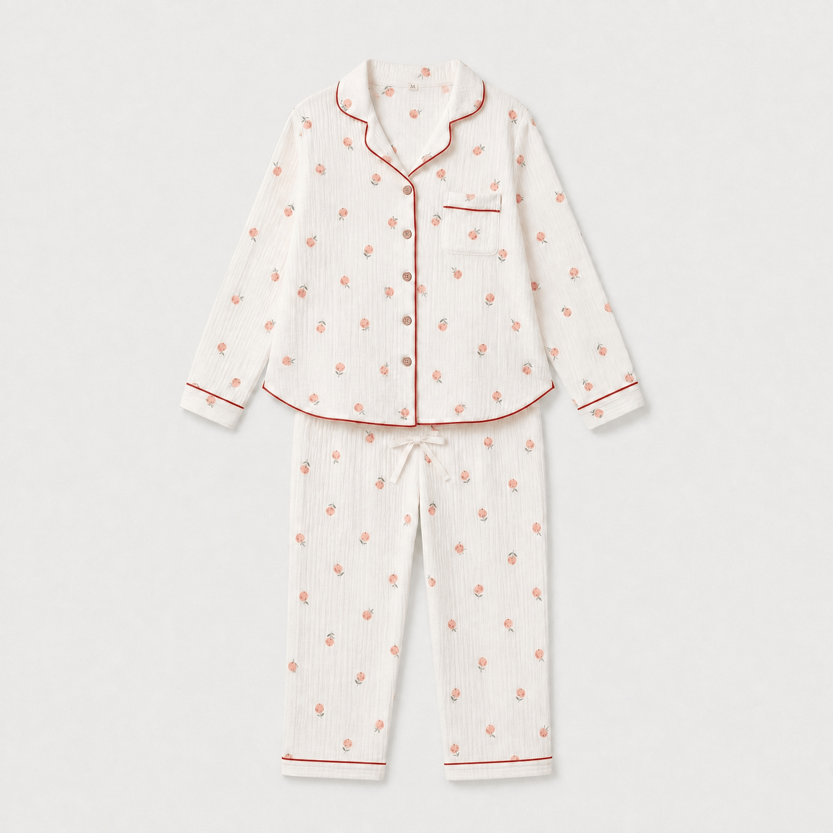 Pyjama Col Chemise Femme