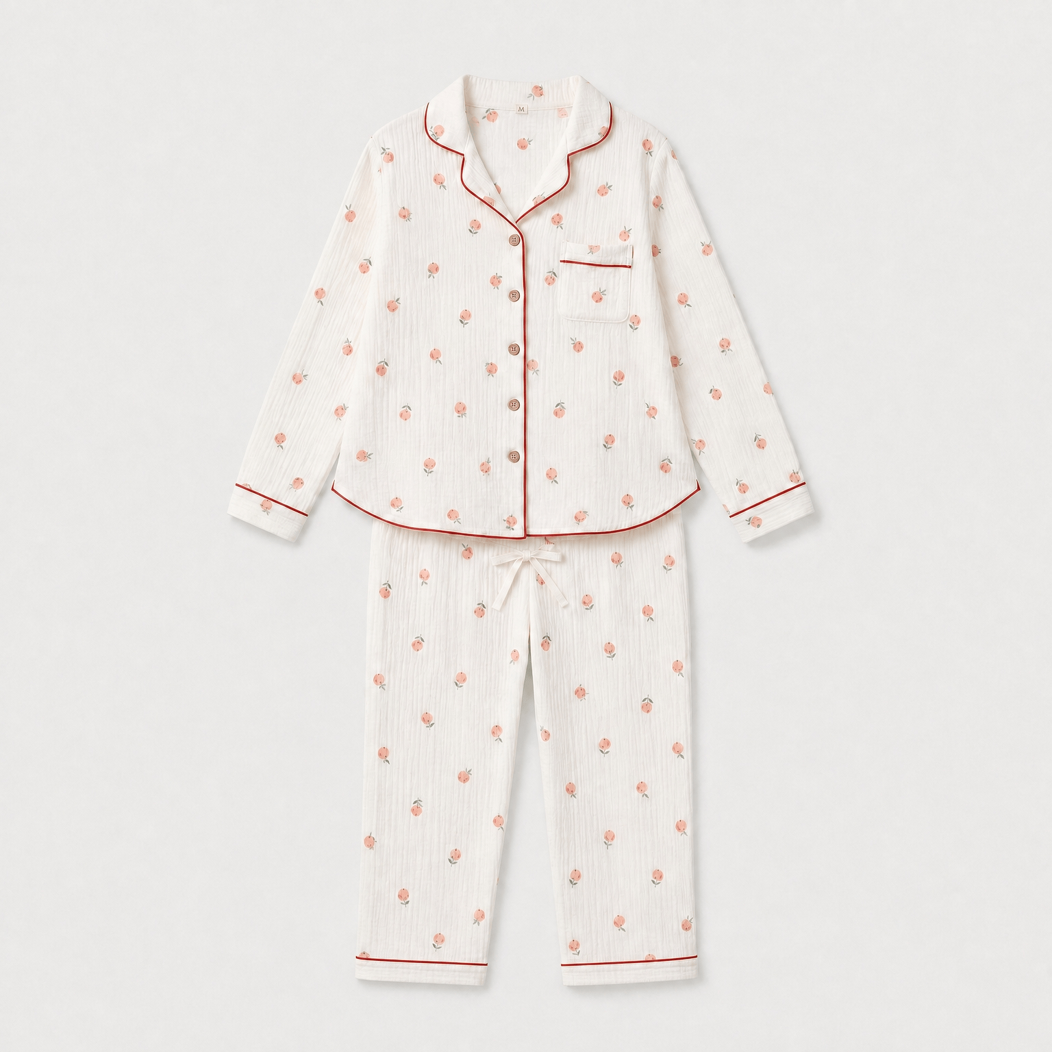 Pyjama Col Chemise Femme