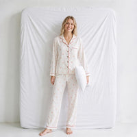 Pyjama Col Chemise Femme