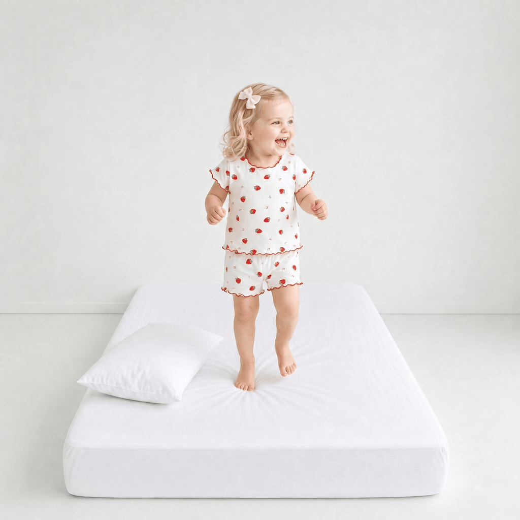 Pyjama Coton Blanc Fille