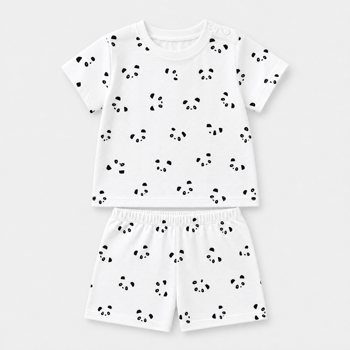Pyjama Enfant Blanc Été