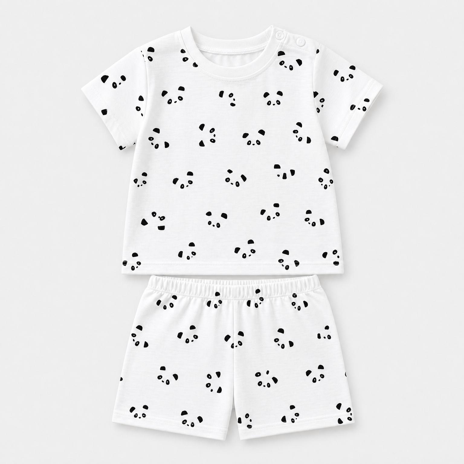 Pyjama Enfant Blanc Été