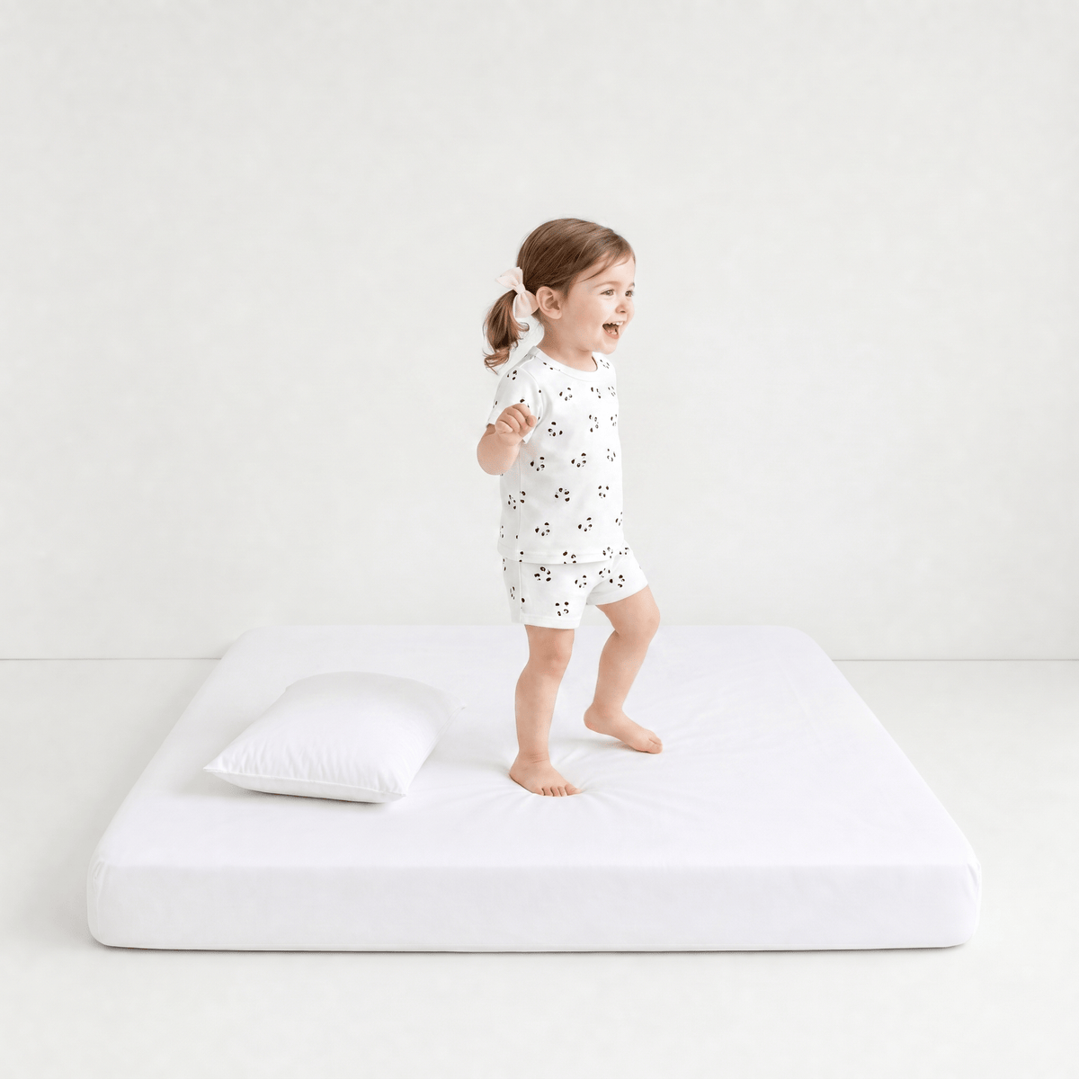 Pyjama Enfant Blanc Été