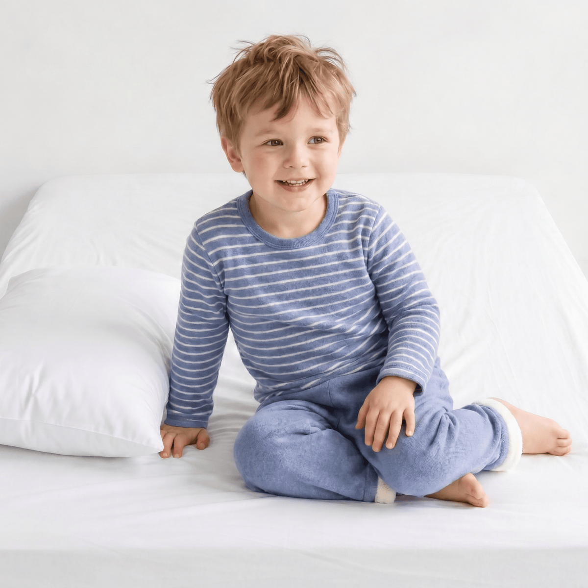 Pyjama Enfant Polaire Bleu