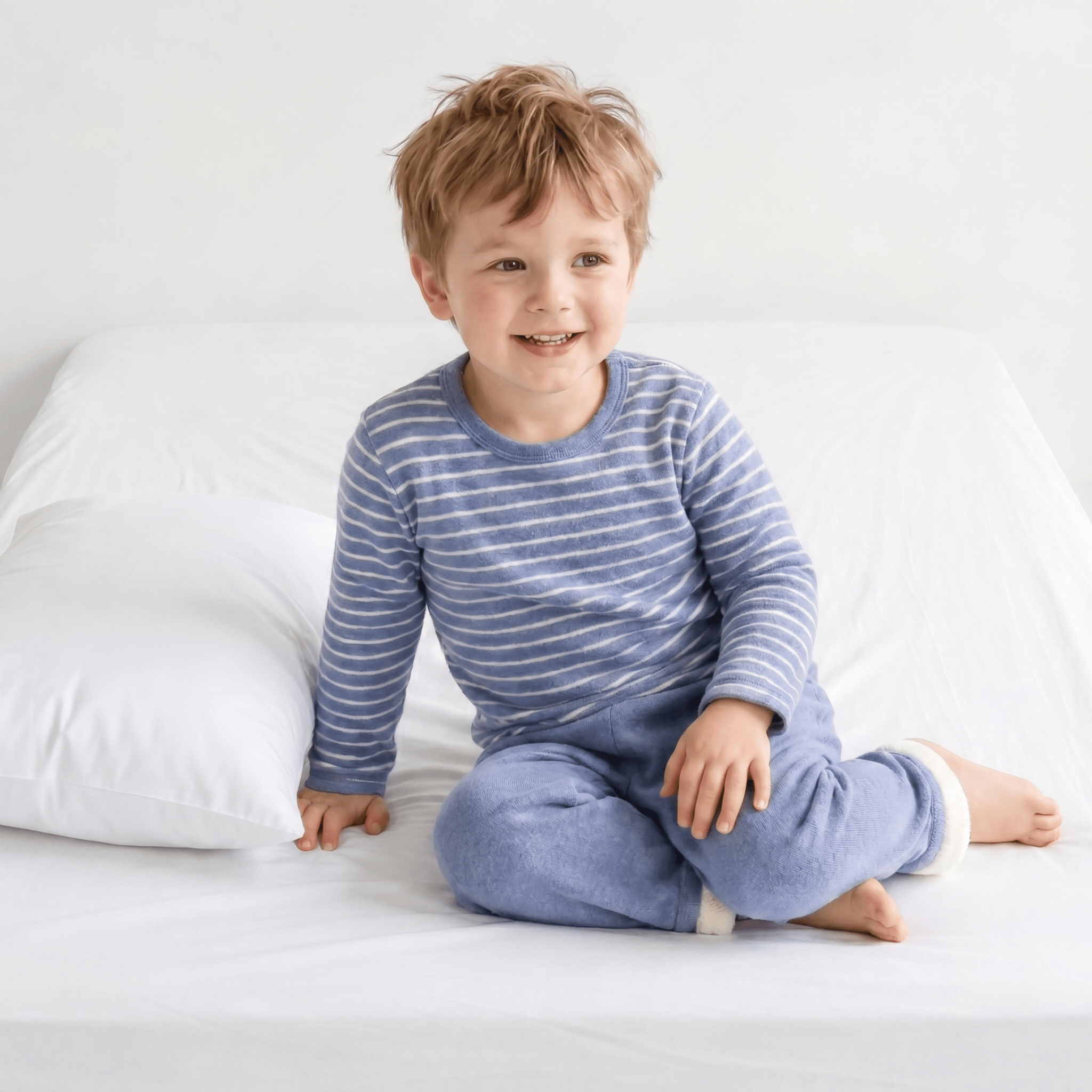 Pyjama Enfant Polaire Bleu