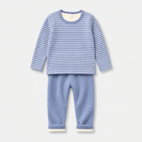 Pyjama Enfant Polaire Bleu
