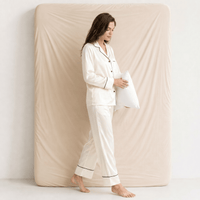 Pyjama Femme avec Col Chemise
