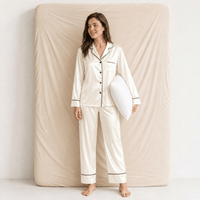 Pyjama Femme avec Col Chemise