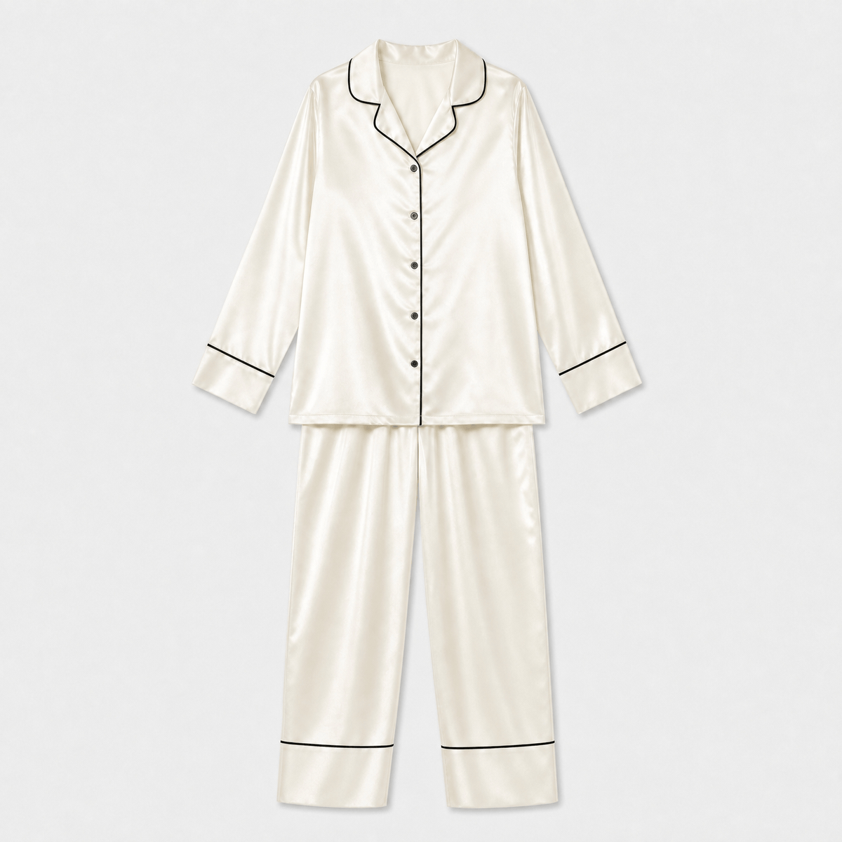 Pyjama Femme avec Col Chemise