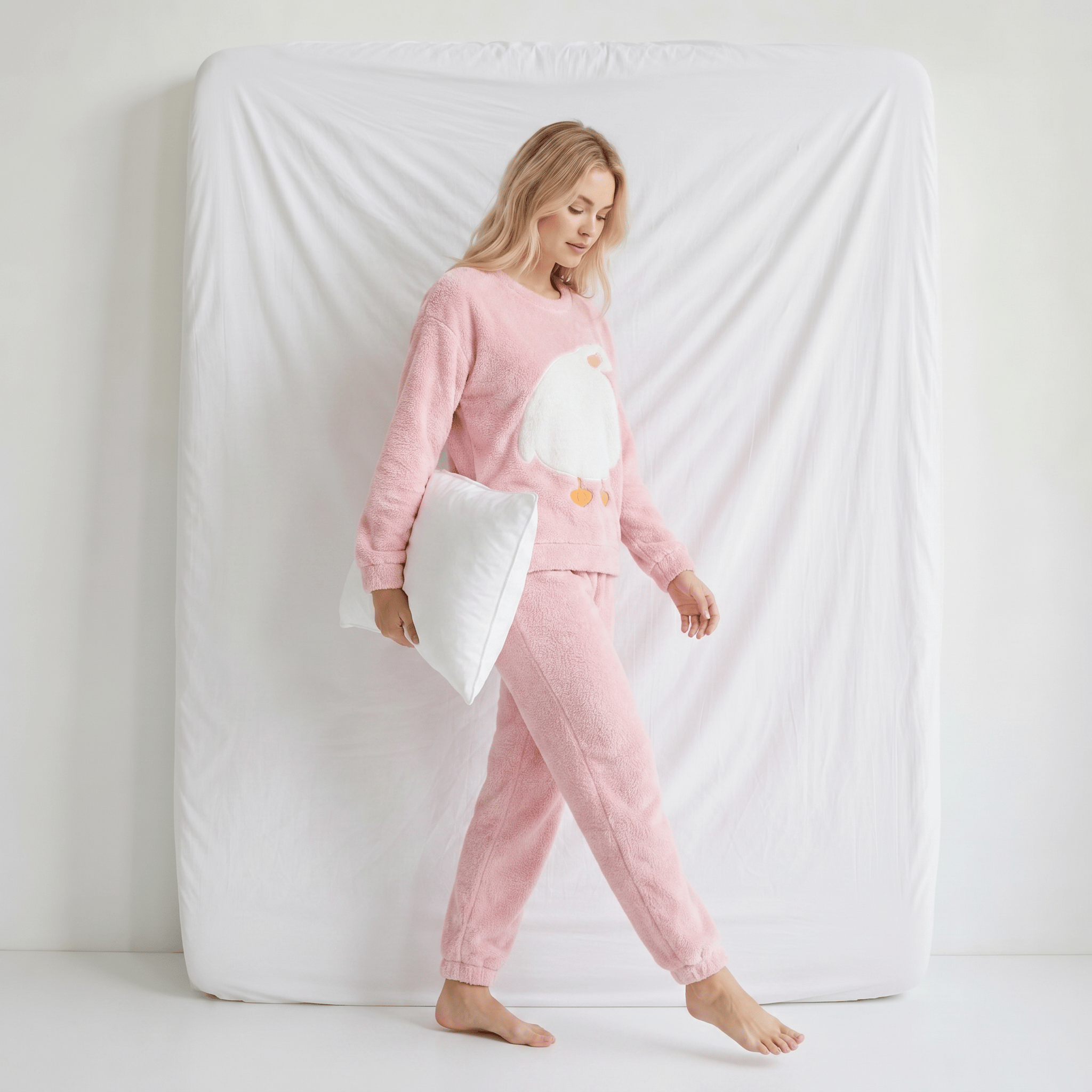 Pyjama Femme Chaud Flanelle