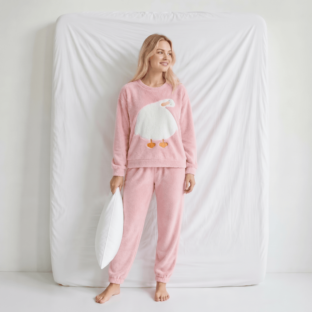 Pyjama Femme Chaud Flanelle