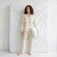 Pyjama Femme Col Chemise