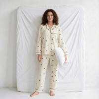 Pyjama Femme Col Chemise