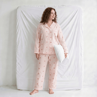 Pyjama Femme Coton Manches Longues