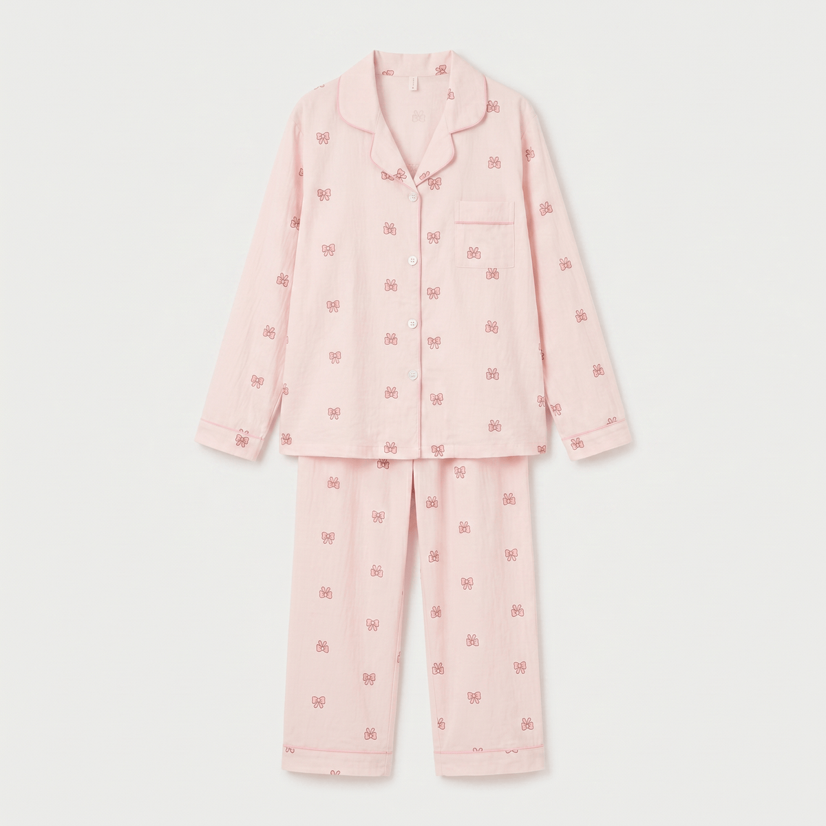Pyjama Femme Coton Manches Longues