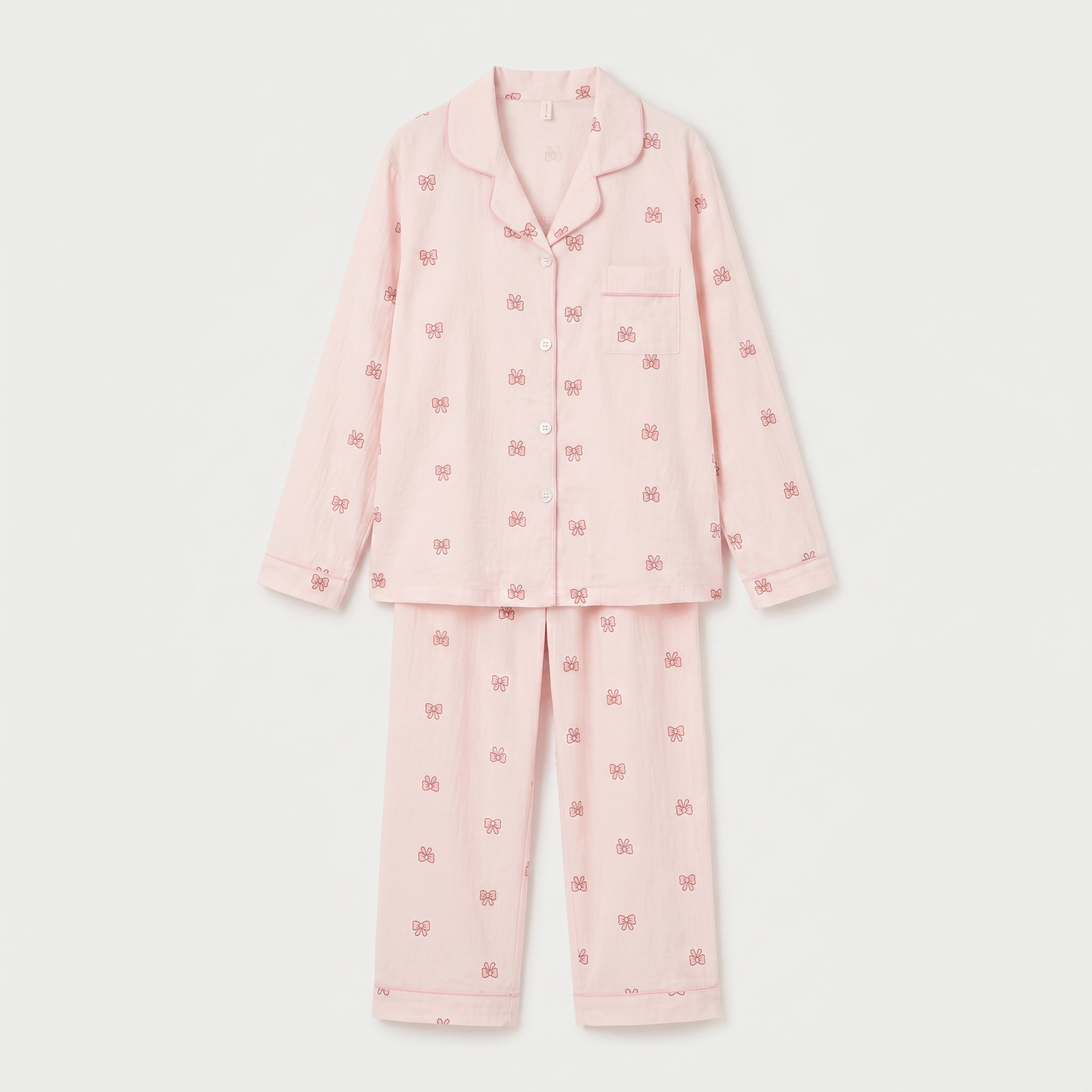 Pyjama Femme Coton Manches Longues