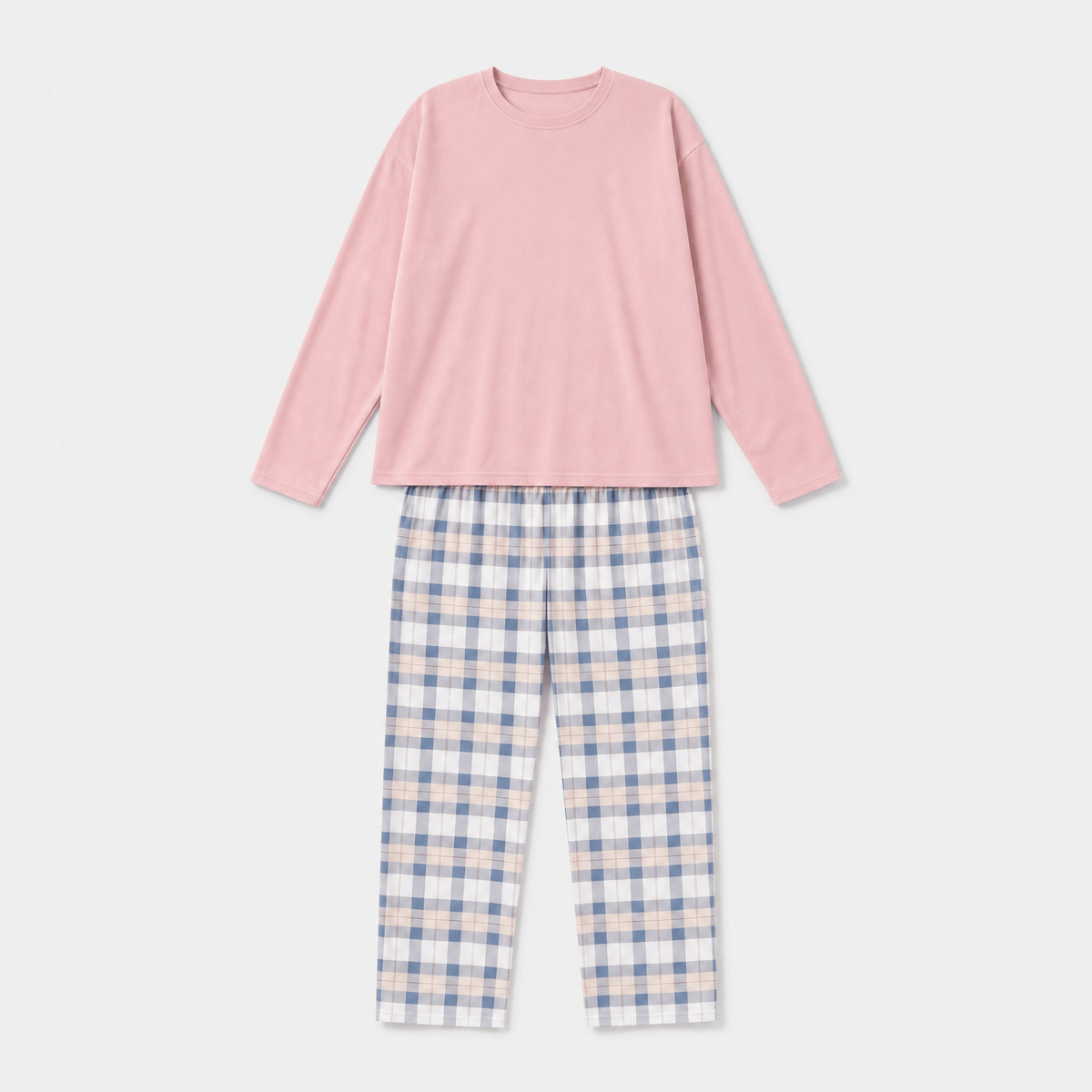 Pyjama Femme Coton Rose