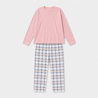 Pyjama Femme Coton Rose