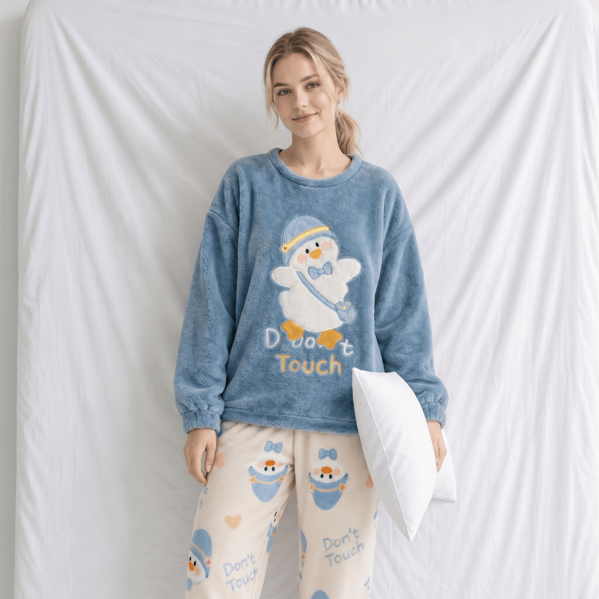 Pyjama Femme Flanelle 2 Pièces