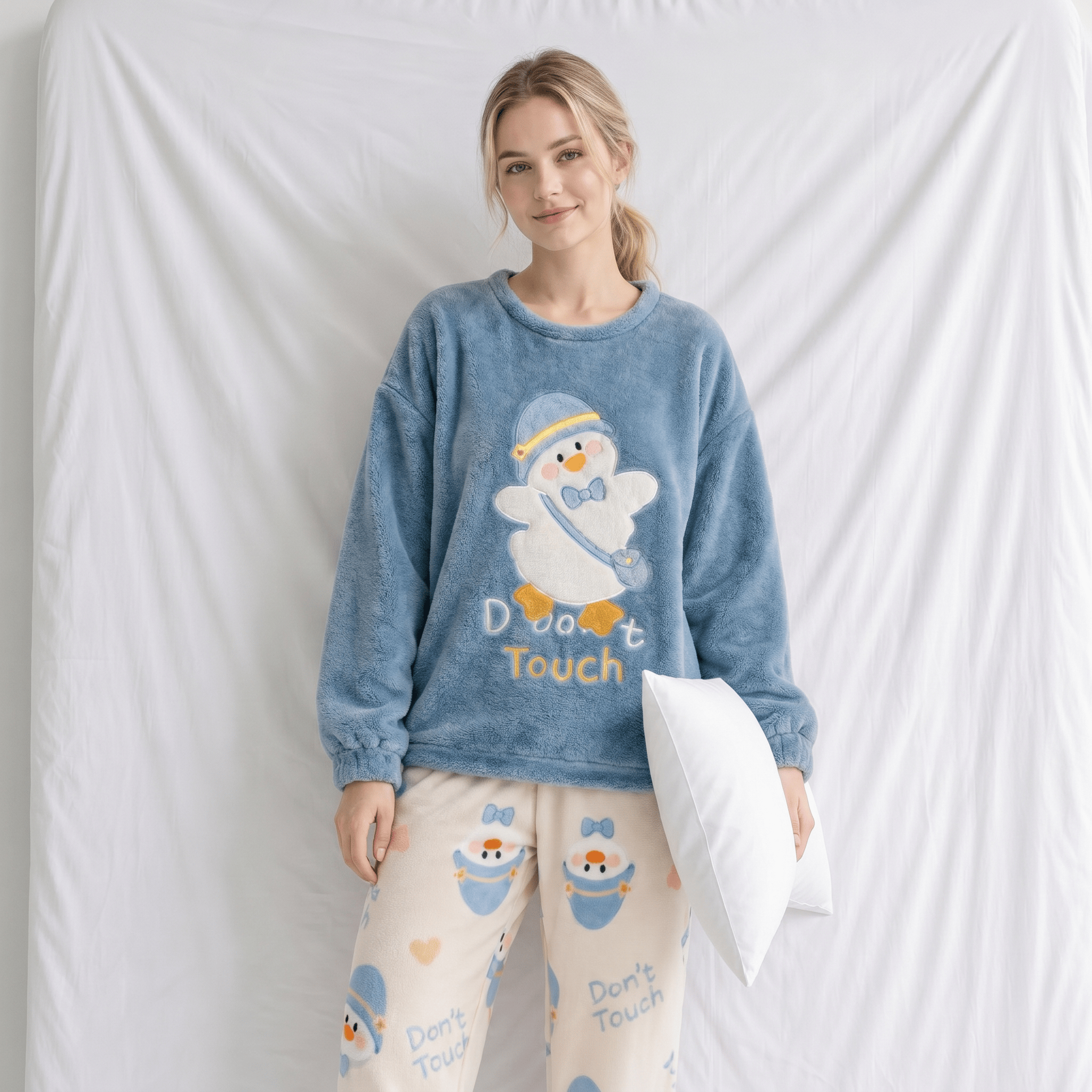 Pyjama Femme Flanelle 2 Pièces
