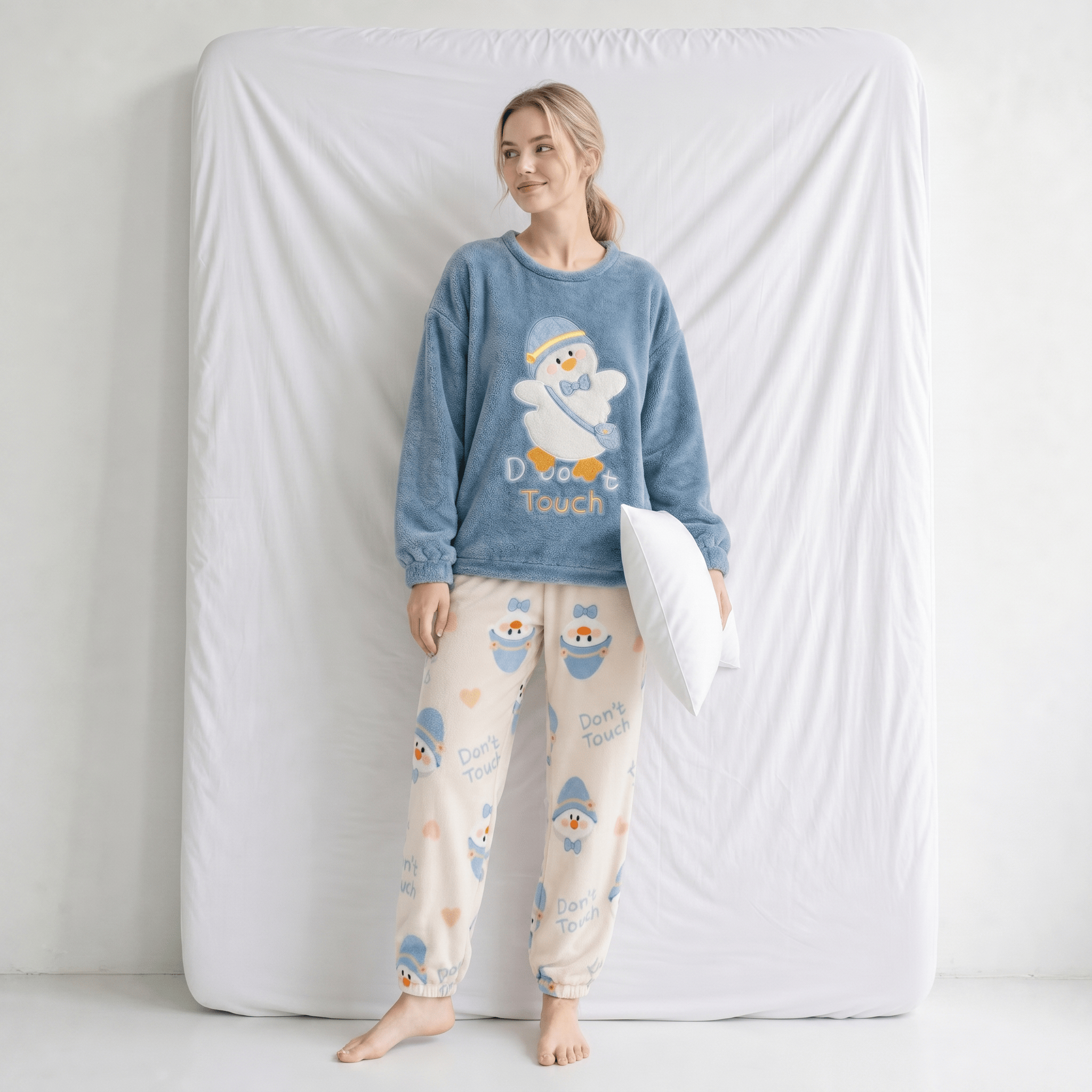 Pyjama Femme Flanelle 2 Pièces