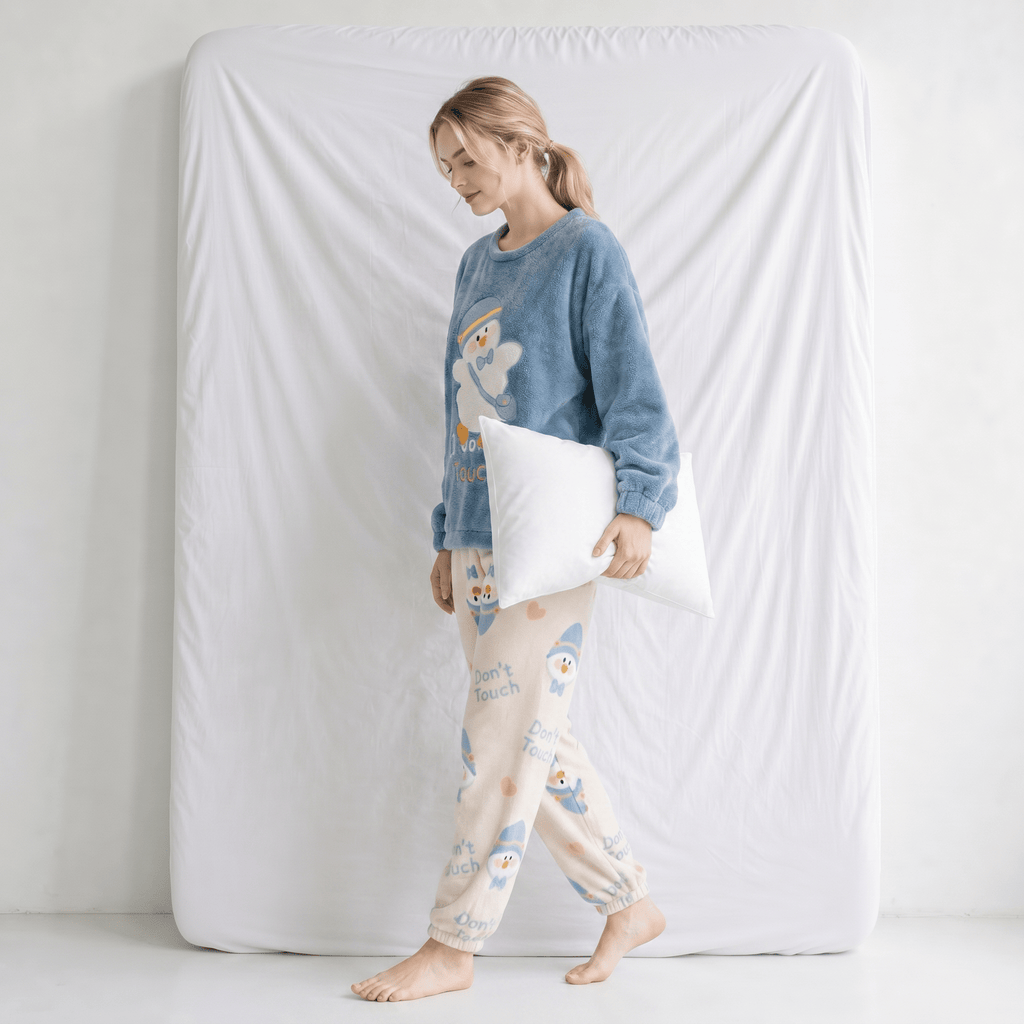 Pyjama Femme Flanelle 2 Pièces