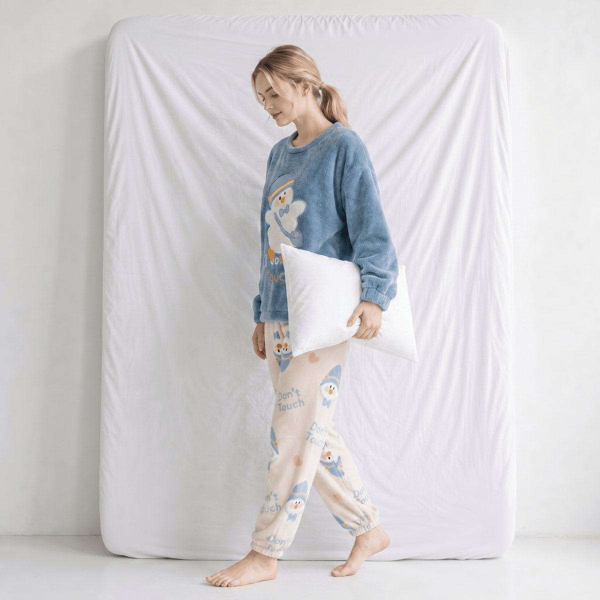 Pyjama Femme Flanelle 2 Pièces
